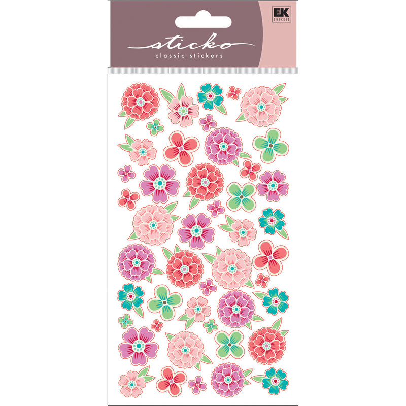 Flowers Tropics - Sticker - Sticko