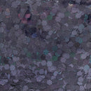 Black Holographic Super Chunky - Glitter - Brillantina Negra - WRMK