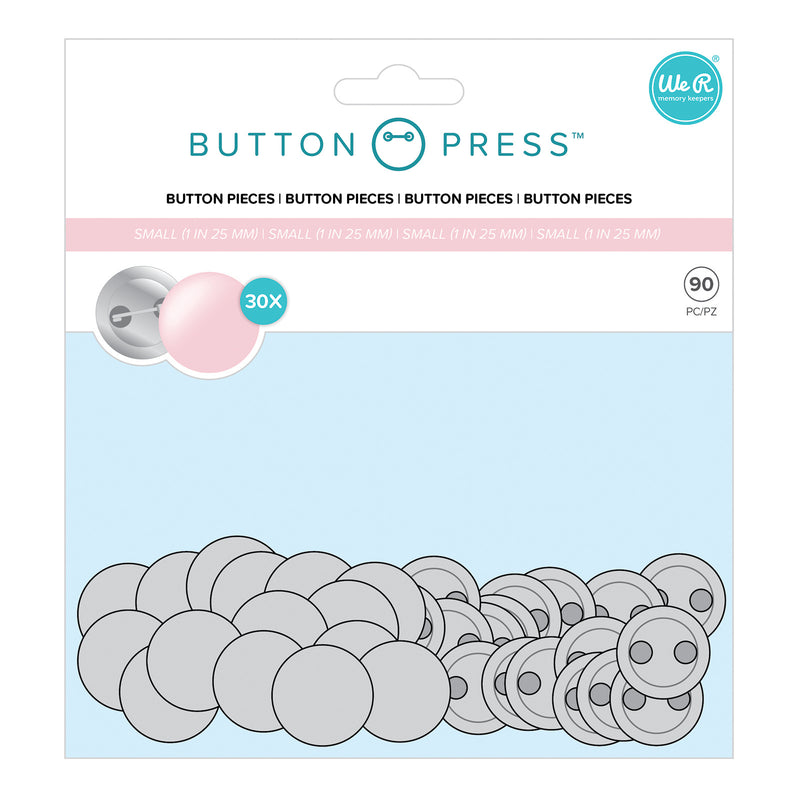 Button Press Refill - Paquete de 30 botones SMALL - WRMK