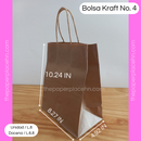 Kraft Bags - Size No. 4 - Unit/Dozen