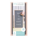 Letterboard Oak&Gray- 10x20 pulgadas - DCWV