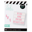 Mini Alfabeto (50 pzas) - Lightbox - HS