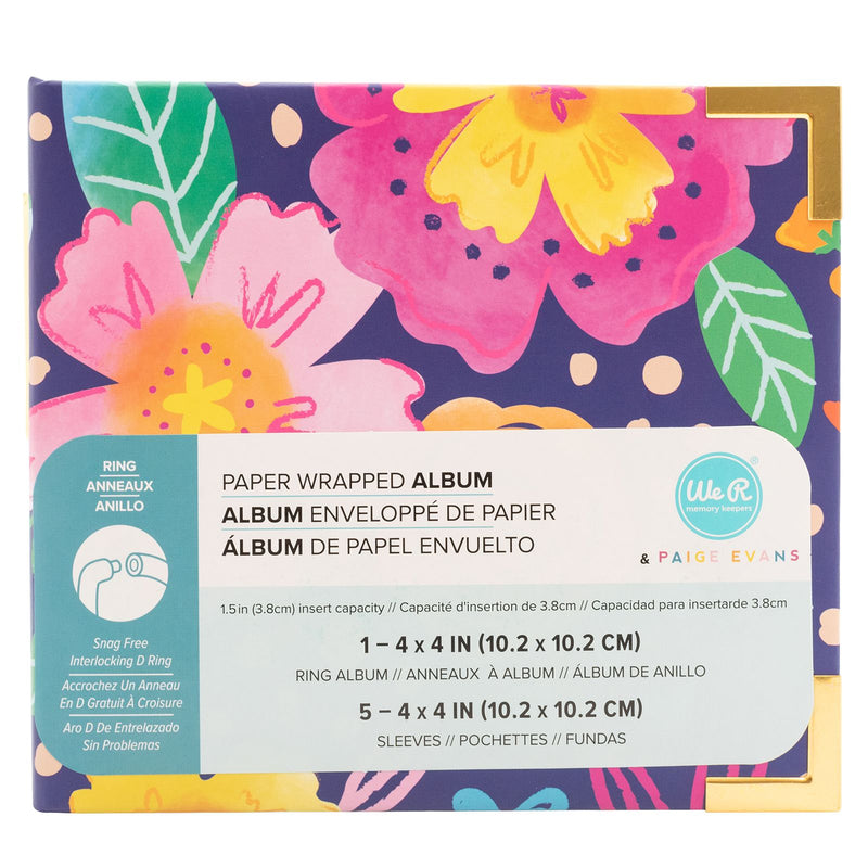 Album 4x4" - Floral (Paige Evans) - AC
