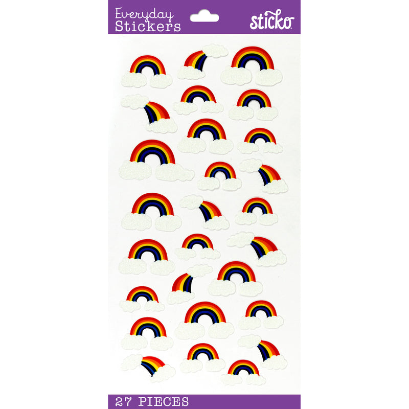 Glitter Rainbows Stikers - Sticko