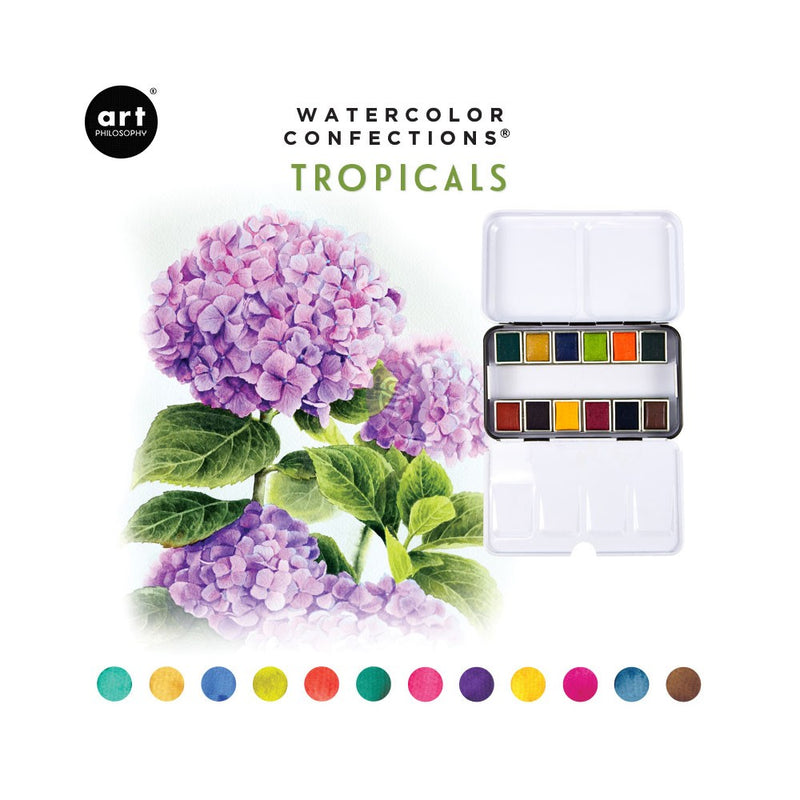 Watercolor Confections - Tropicals - Prima