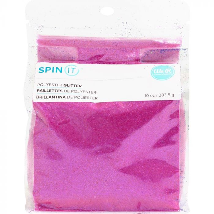 Hot Pink - Extra Fine Glitter 10 oz - WRMK