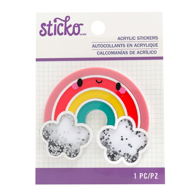 Arcoíris Shaker - Sticker - Sticko