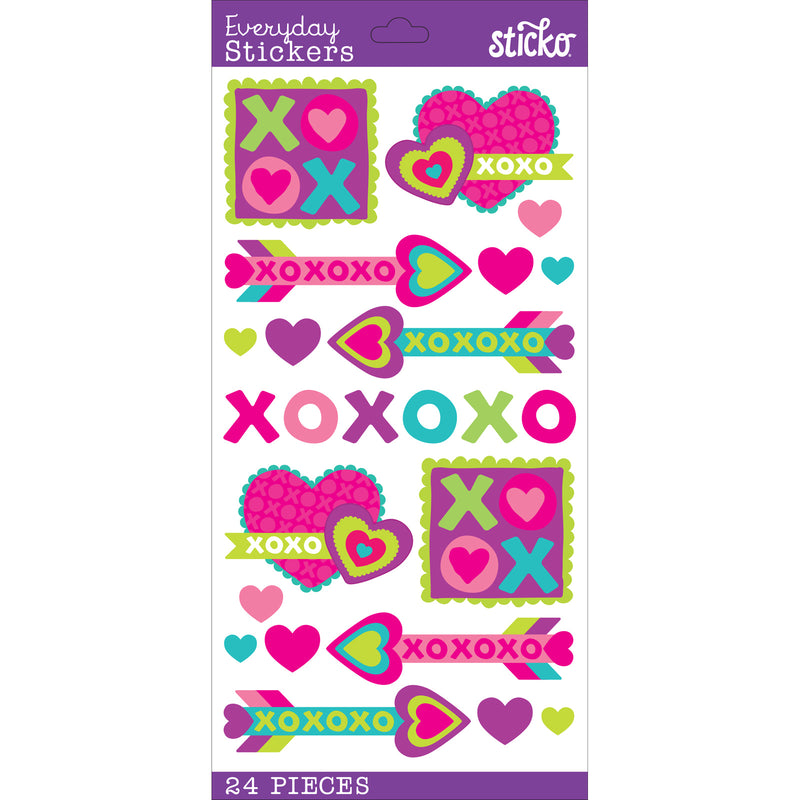 Stickers - XOXOXO - EK Tools