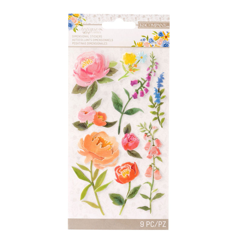 Antique Garden - Floral Blooms - KCO