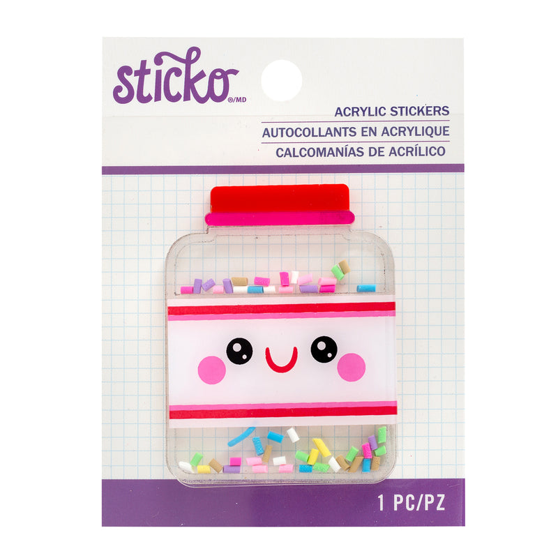 Sprinkled Jar - Sticker - Sticko