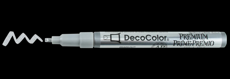 Premium Silver - Marker - DecoColor