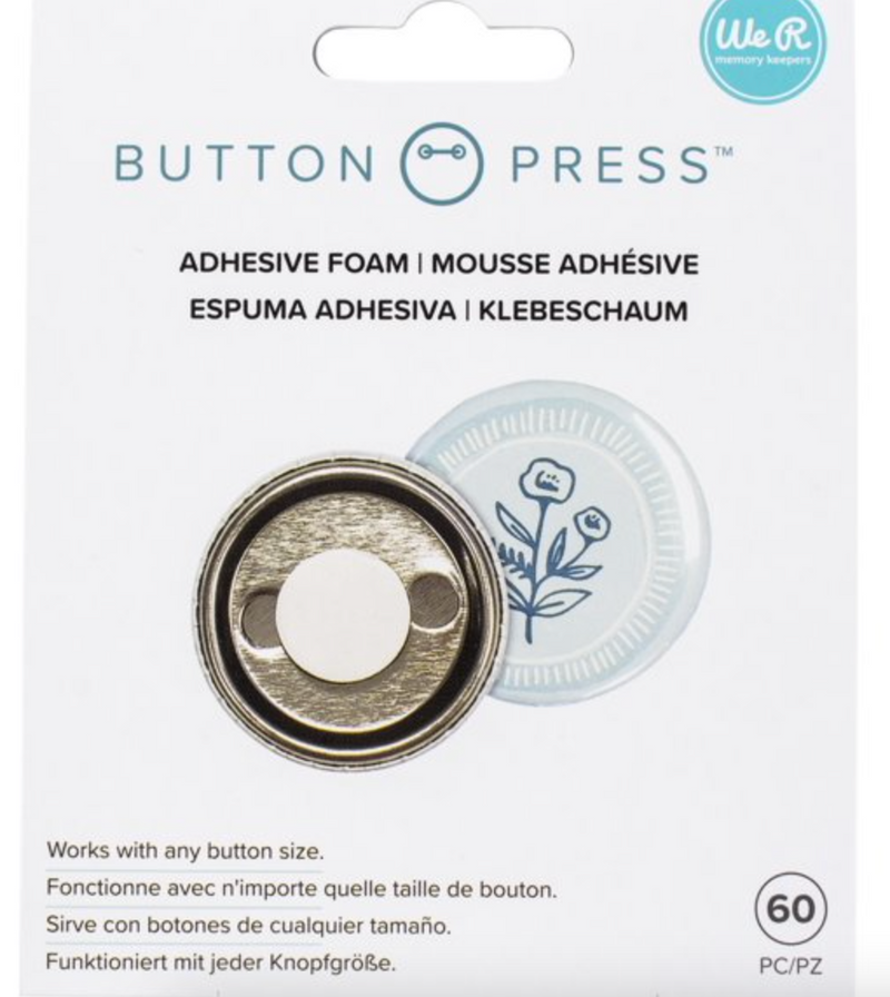 Button Press - Foam Adhesivo (40 pzas)  - WRMK
