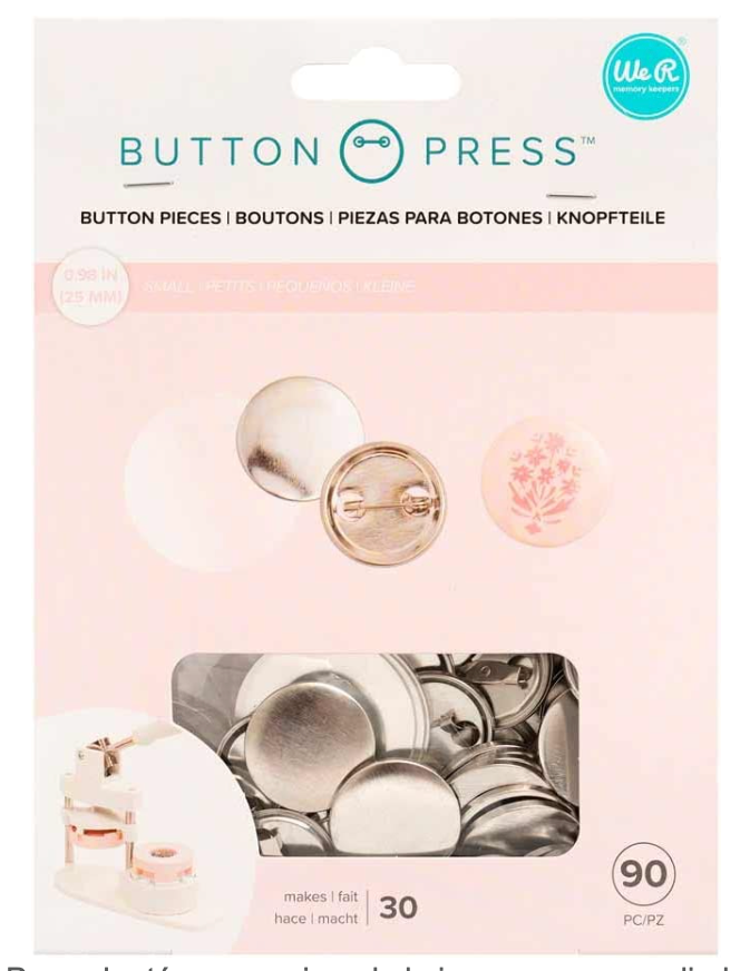 Button Press Refill - Paquete de 30 botones SMALL - WRMK