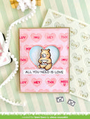 Conversation Heart Stencil - Plantilla - LF