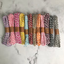 Cinta de Rafia - Colores Pasteles - 10 metros