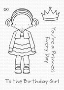 PI Birthday Girl - Sello 3x4" - MFT