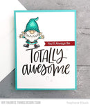 Totally Awesome - Sello 3x4" - MFT