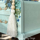 Stick & Style Stencil Roll 4" 15 yards - Tea Rose Garden - Prima