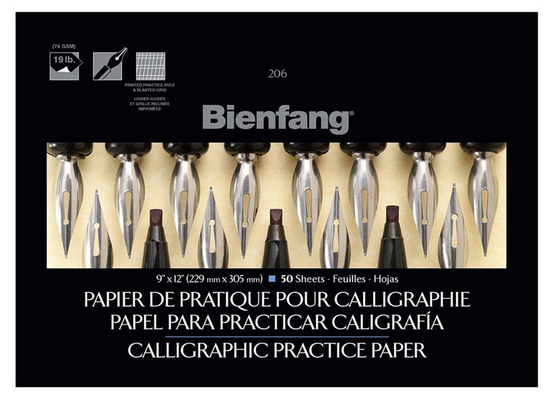 Pad p/Caligrafia - 9 x 10" - Bienfang