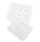 Molde de Silicón - Cuentas Cuadradas - 2 Moldes - AC