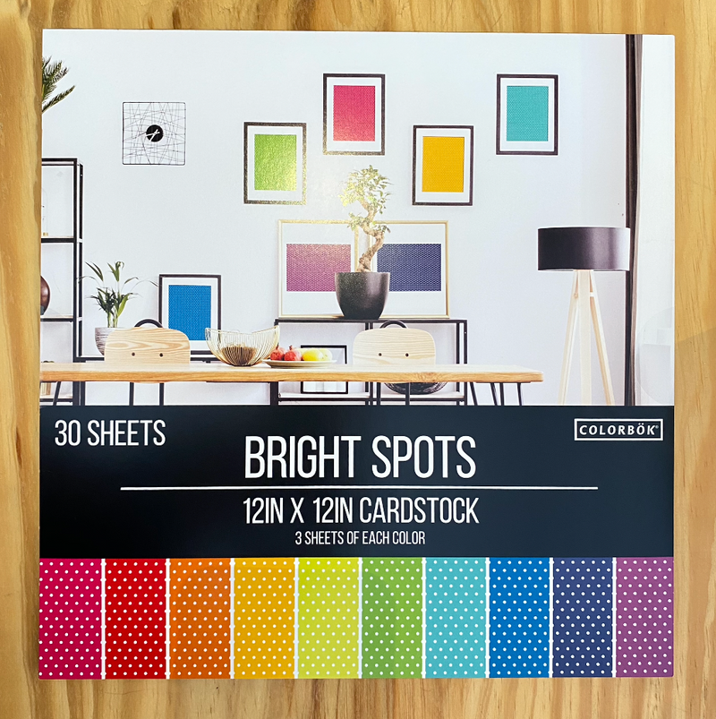 Bright Spots (Puntitos) - Cartulina 12x12" - Colorbock