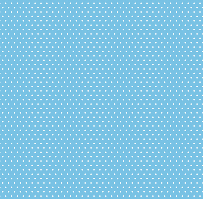 Papel Estampado - Azul Claro Small Dot - Hoja 12x12 - AC