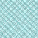 Papel Estampado - Estructura Cuadros Teal - Hoja 12x12 - AC