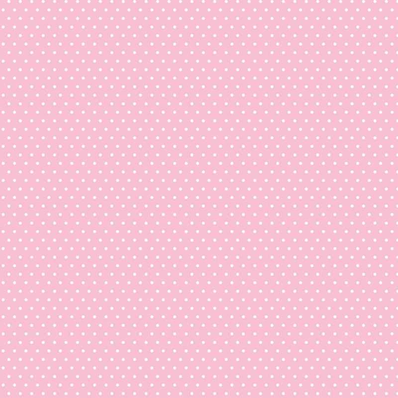 Papel Estampado - Light Pink Small Dot  - Hoja 12x12 - AC