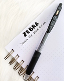 Bolígrafo de Gel Negro Zebra Sarasa - Clip 0.5mm - Punta Fina
