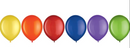 Latex Rainbow Balloons 12" - Pack 15