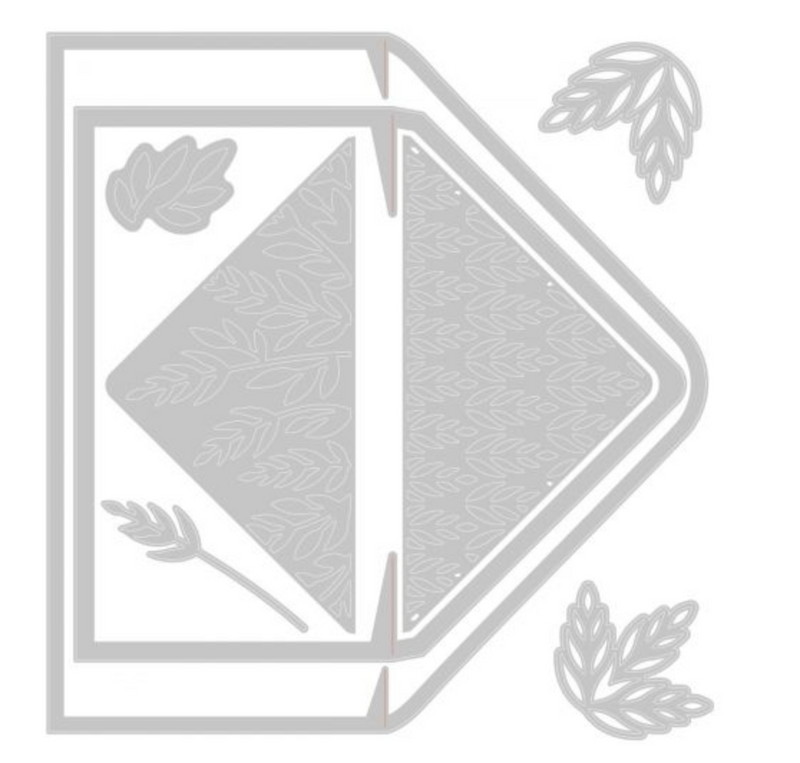 Thinlits Die Set 8PK - Botanic Envelope Liners - Sizzix