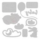Thinlits Die Set 12PK - Hello Baby - Sizzix