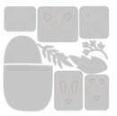 Thinlits Die Set 10PK - Pocket Pals - Sizzix