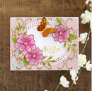 Plato Para Foil Caliente - Glimmer Edge Butterflies - Spellbinders