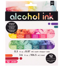 Value Pack (12 Pcs) - Alcohol Ink for Resin - American Crafts