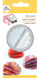 Scallop Circle 1.5" Punchboard - EK Tools