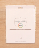 Protector Plástico (12 pz) - 6 x 8" - Becky Higgins