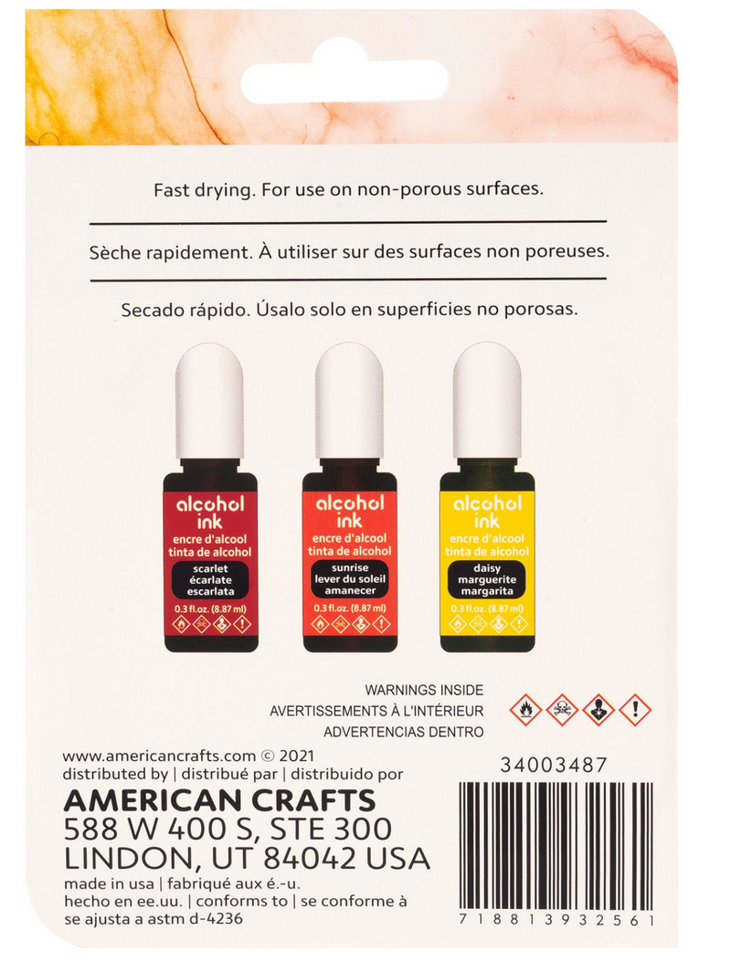 Sunrise - Tinta de Alcohol para Resina - American Crafts