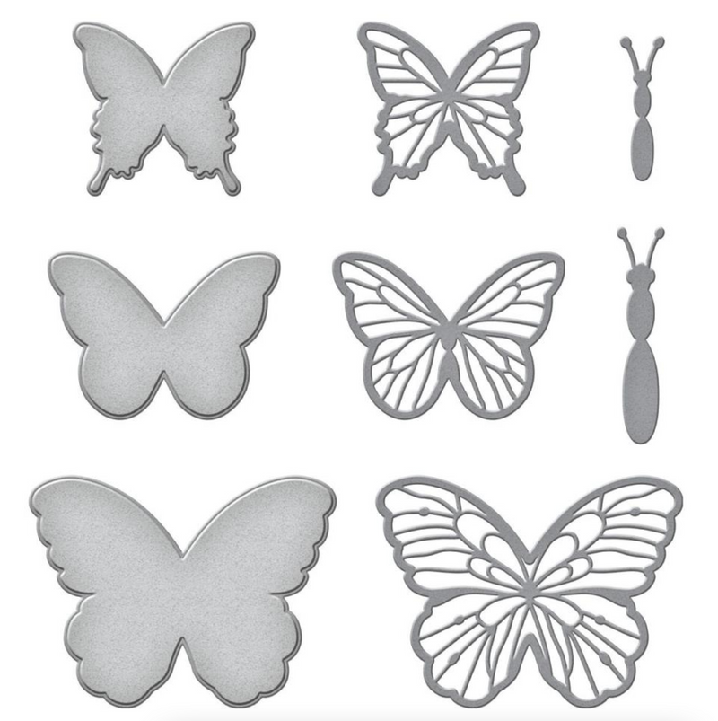 Delicate Butterflies - Troquel - Spellbinders