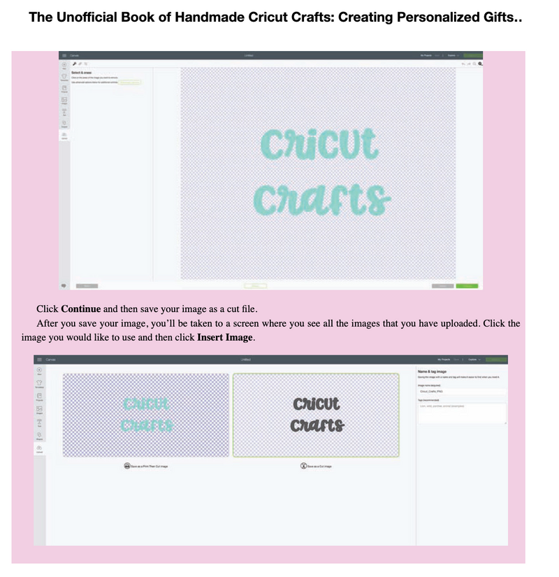 The Unofficial Book of Handmade CRICUT Crafts - Libro