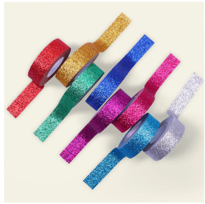 Glitter Goodies - Washi Tape (8 Pack) - Bearly Art