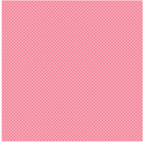 Rosa Bubblegum y Puntitos Blancos - Hoja 12x12  - Echo Park