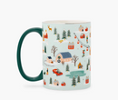 Taza de Porcelana - Holiday Village - Rifle Paper Co