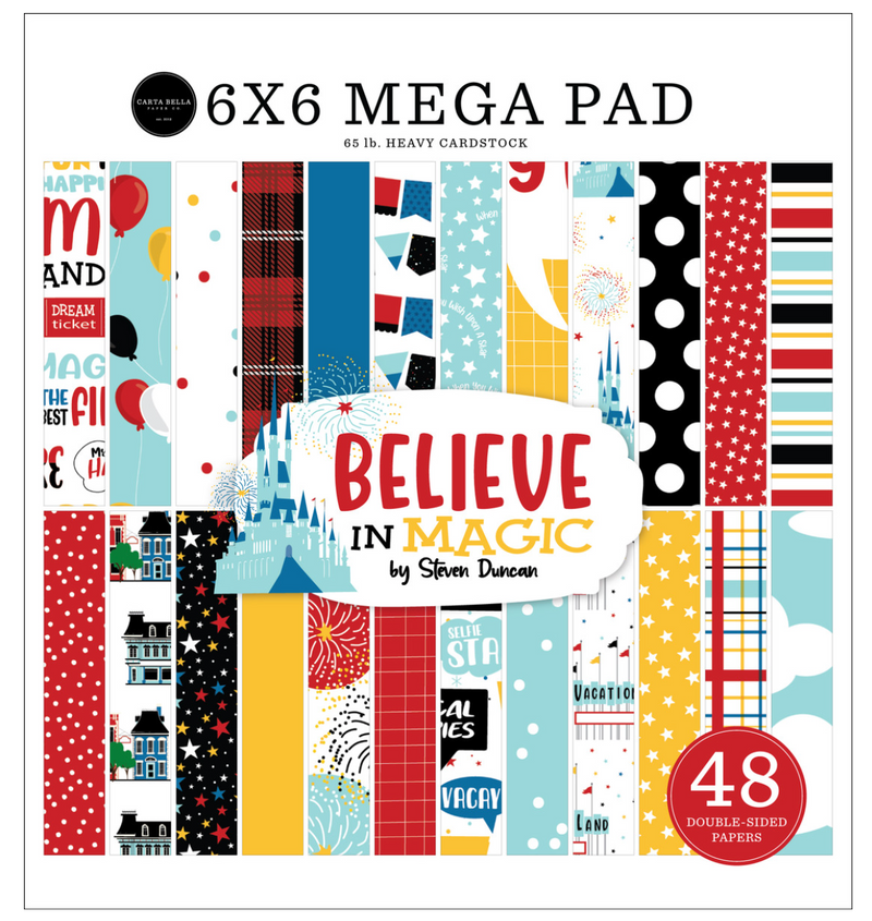Believe In Magic - 6x6 Mega Pad - Echo Park