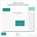 Note Pad - Rutina Semanal - DK