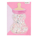 Sobre Botella de Bebé Rosa - AC