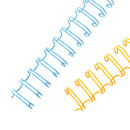 Kit 30 Espirales Metálicos Coloridos - 5/8 (130 HOJAS APROX) - WRMK