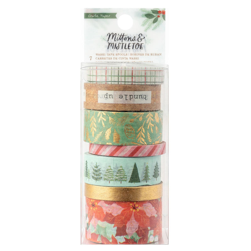 Mittens and Mistletoe - Washi Tape - CP
