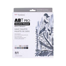 ABT Pro - (Alcohol Based) - Paleta de Gris (12 und) - Tombow