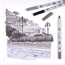 ABT Pro - (Alcohol Based) - Paleta de Gris (12 und) - Tombow